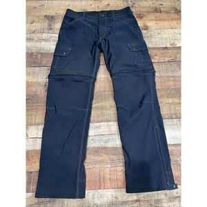 Kuhl Renegade Convertible Stealth Cargo Zip Off Pants Mens  32x30 Hiking 2069